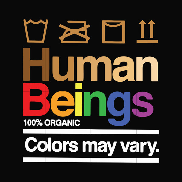 human beings colors may vary svg, png, dxf, eps digital file TD0163