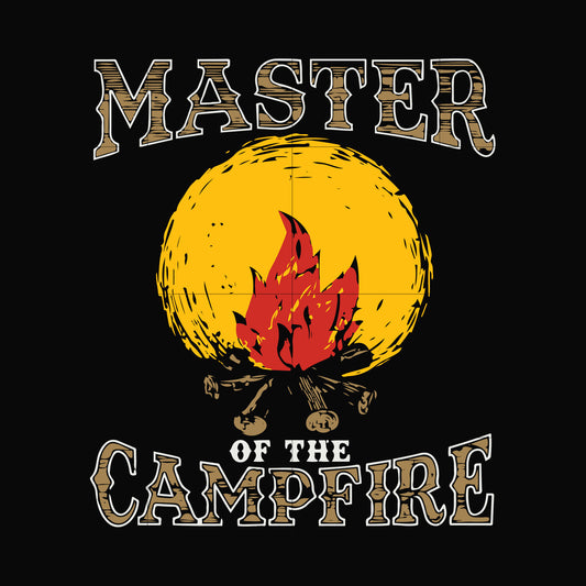 Master of the campfire svg, png, dxf, eps digital file CMP082