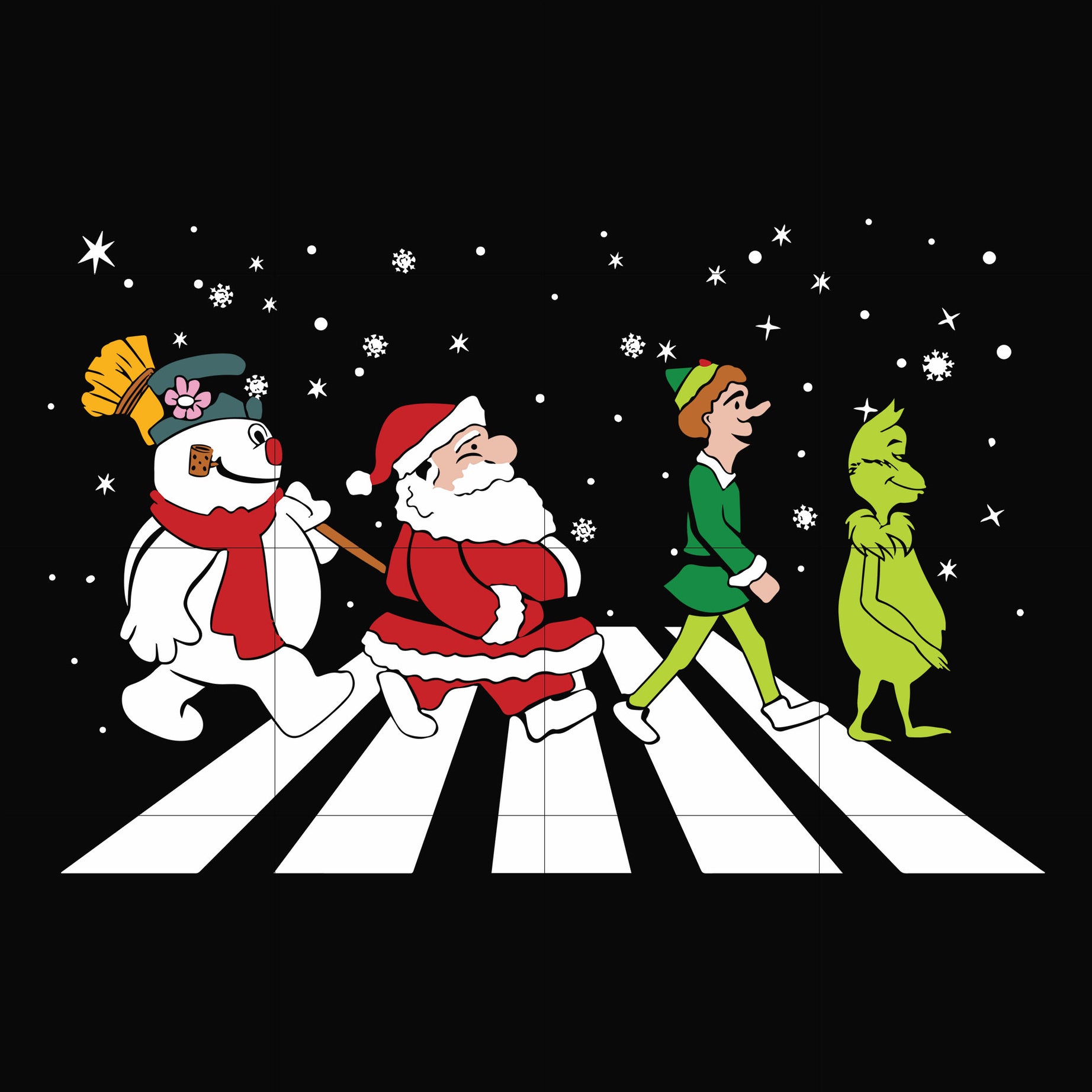 The Beatles Christmas svg, png, dxf, eps digital file NCRM14072024