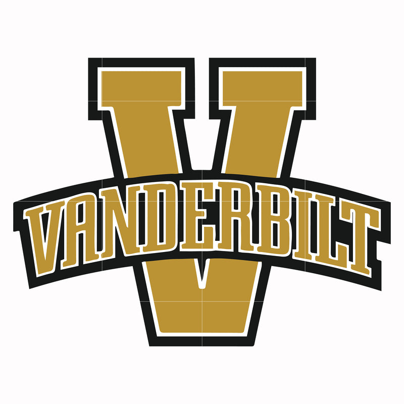 Vanderbilt Commodores svg, png, dxf, eps file NCAA0000310