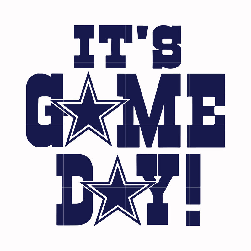 It's game day, svg, png, dxf, eps file NFL0000113