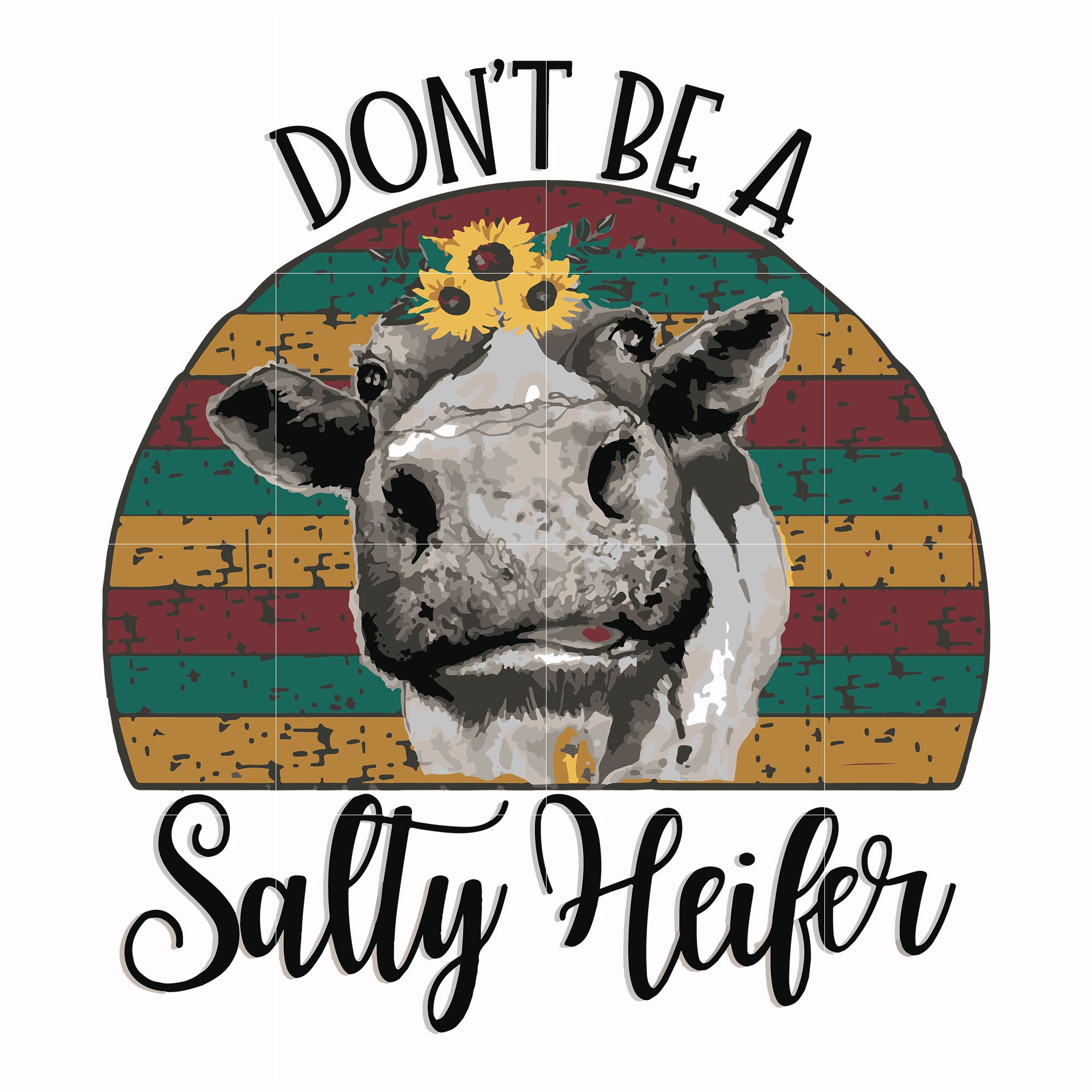 Don't be a sally Heifer svg, png, dxf, eps file FN000372