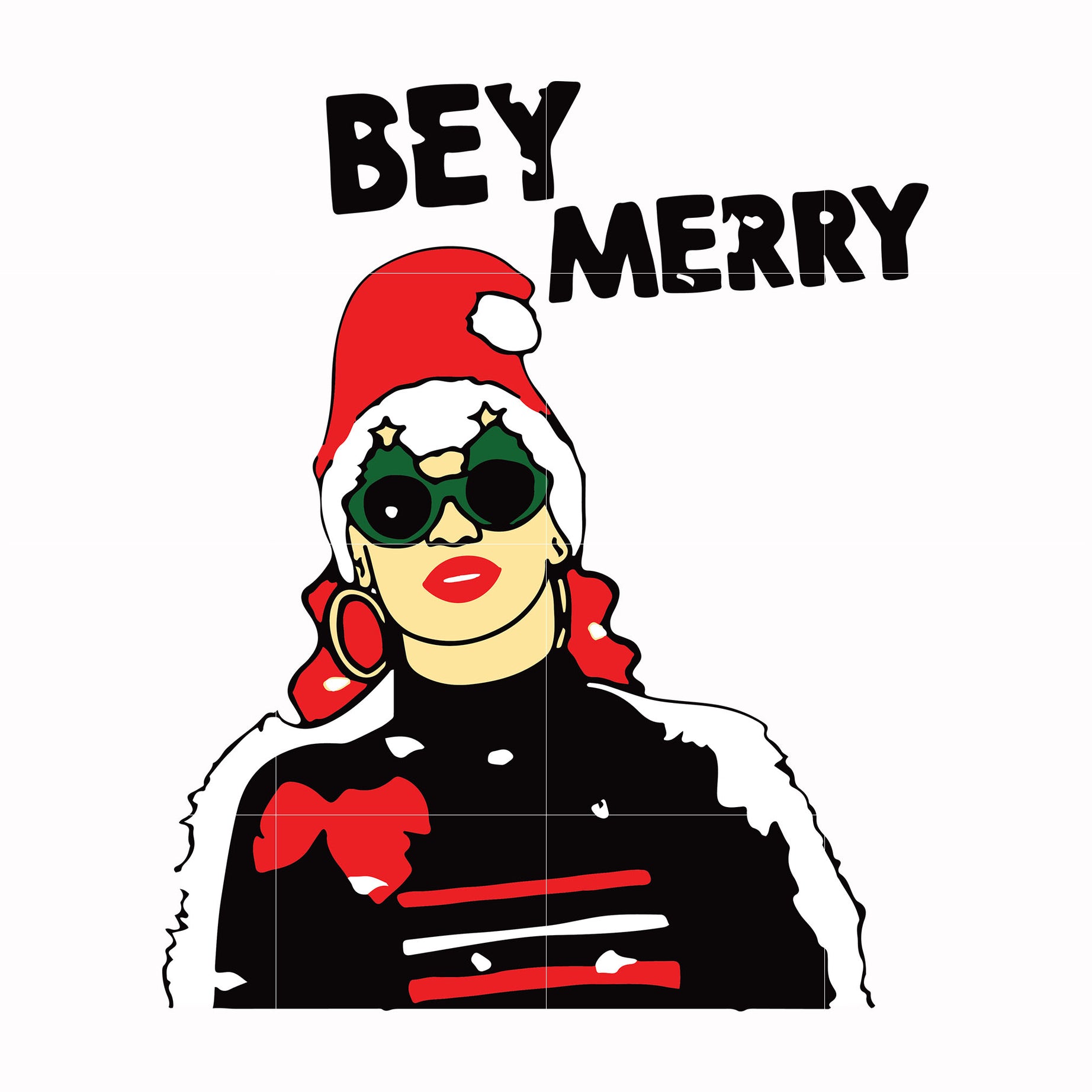 Bey Merry svg, png, dxf, eps digital file NCRM14072038