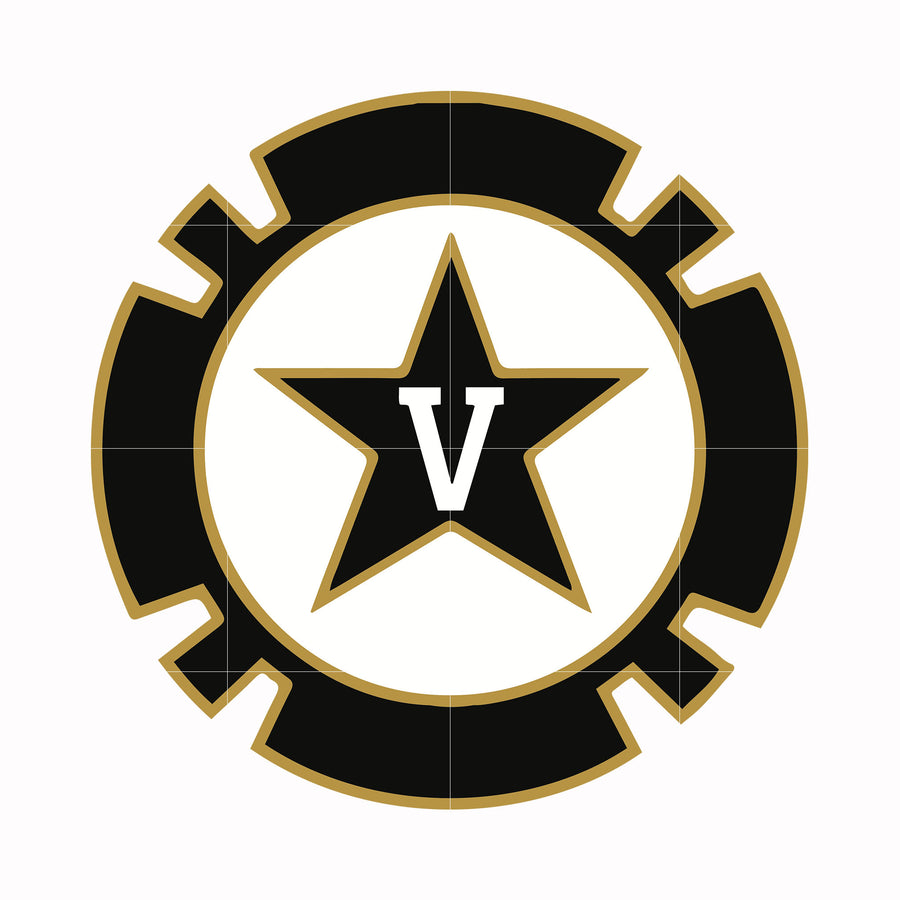 Vanderbilt Commodores svg, png, dxf, eps file NCAA0000316