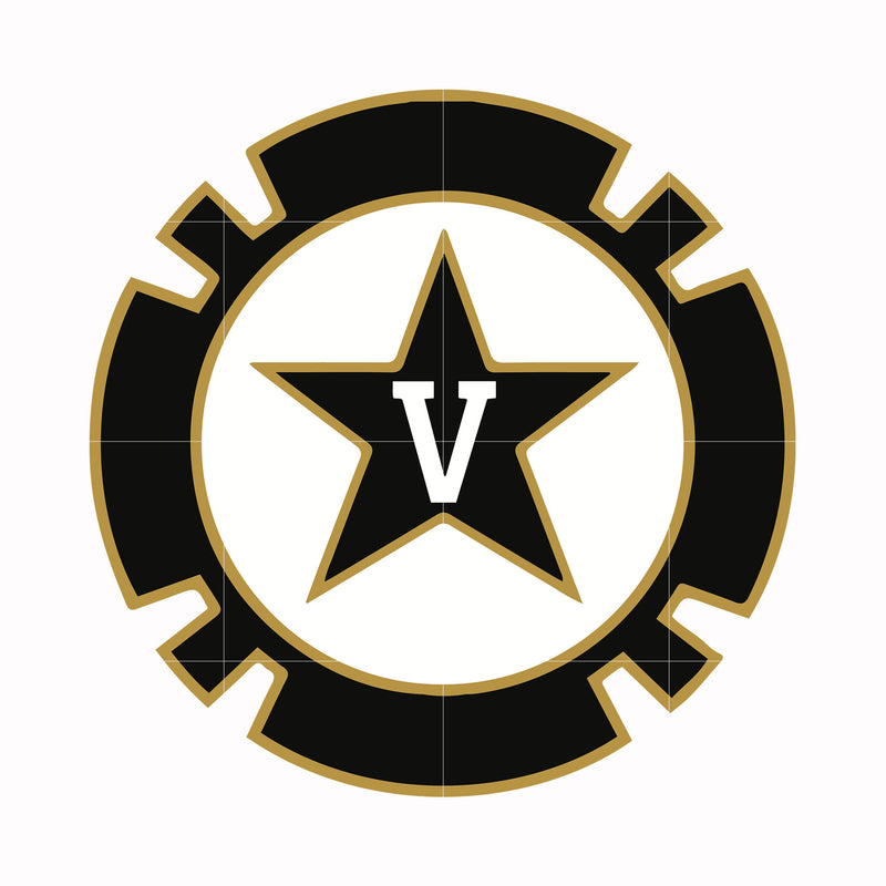 Vanderbilt Commodores svg, png, dxf, eps file NCAA0000316