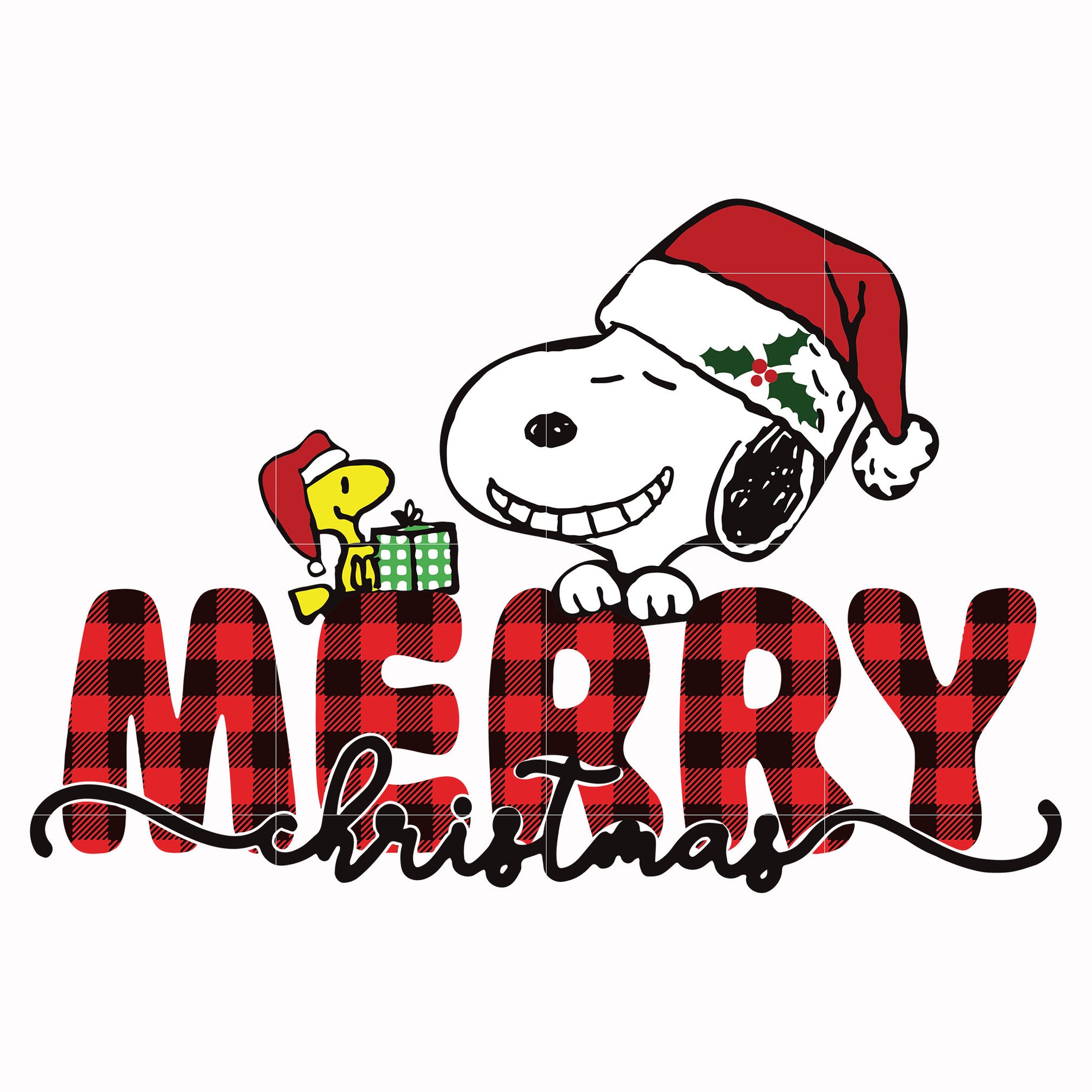 Snoopy merry christmas svg, png, dxf, eps digital file NCRM14072020