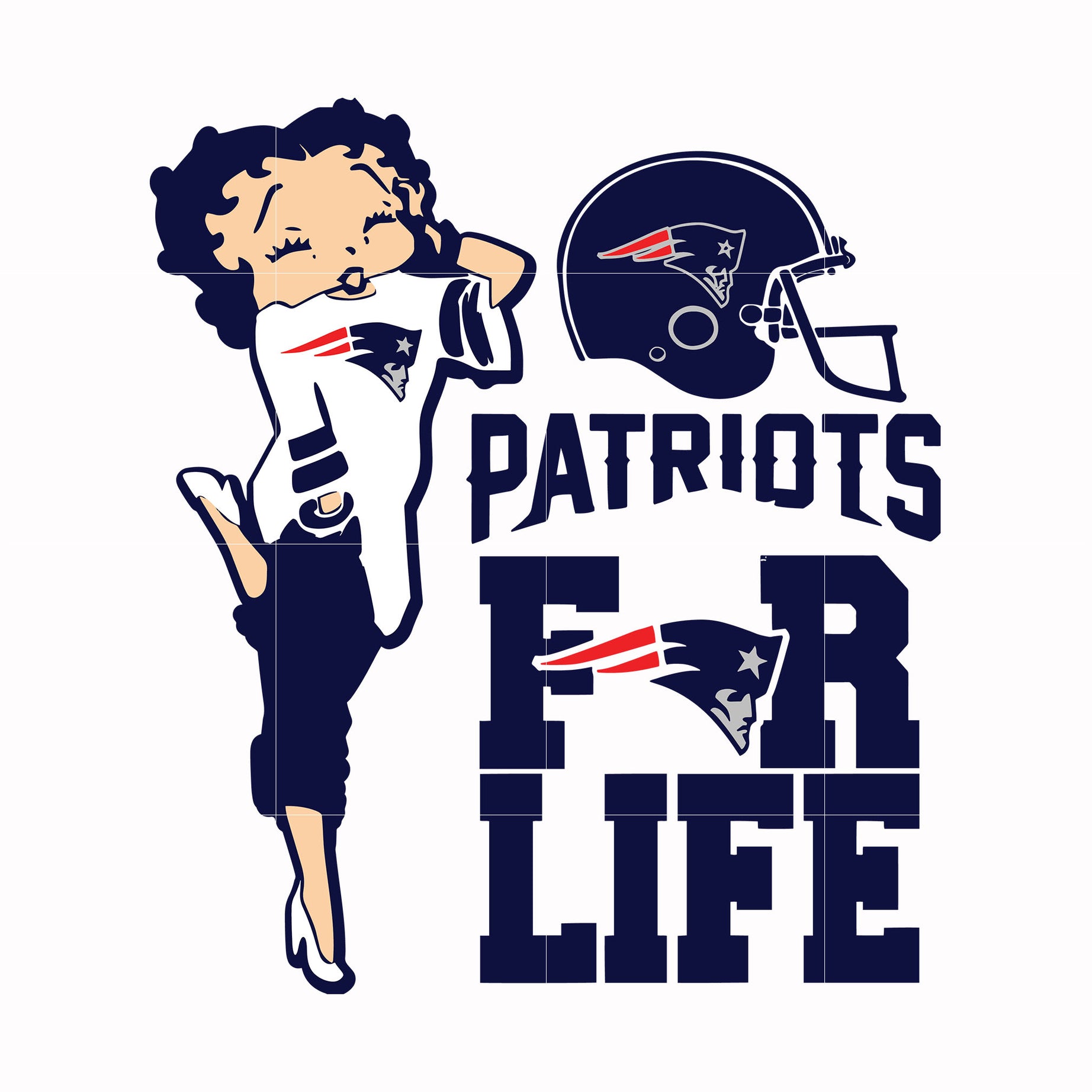 New england patriots, svg, png, dxf, eps file NFL000072