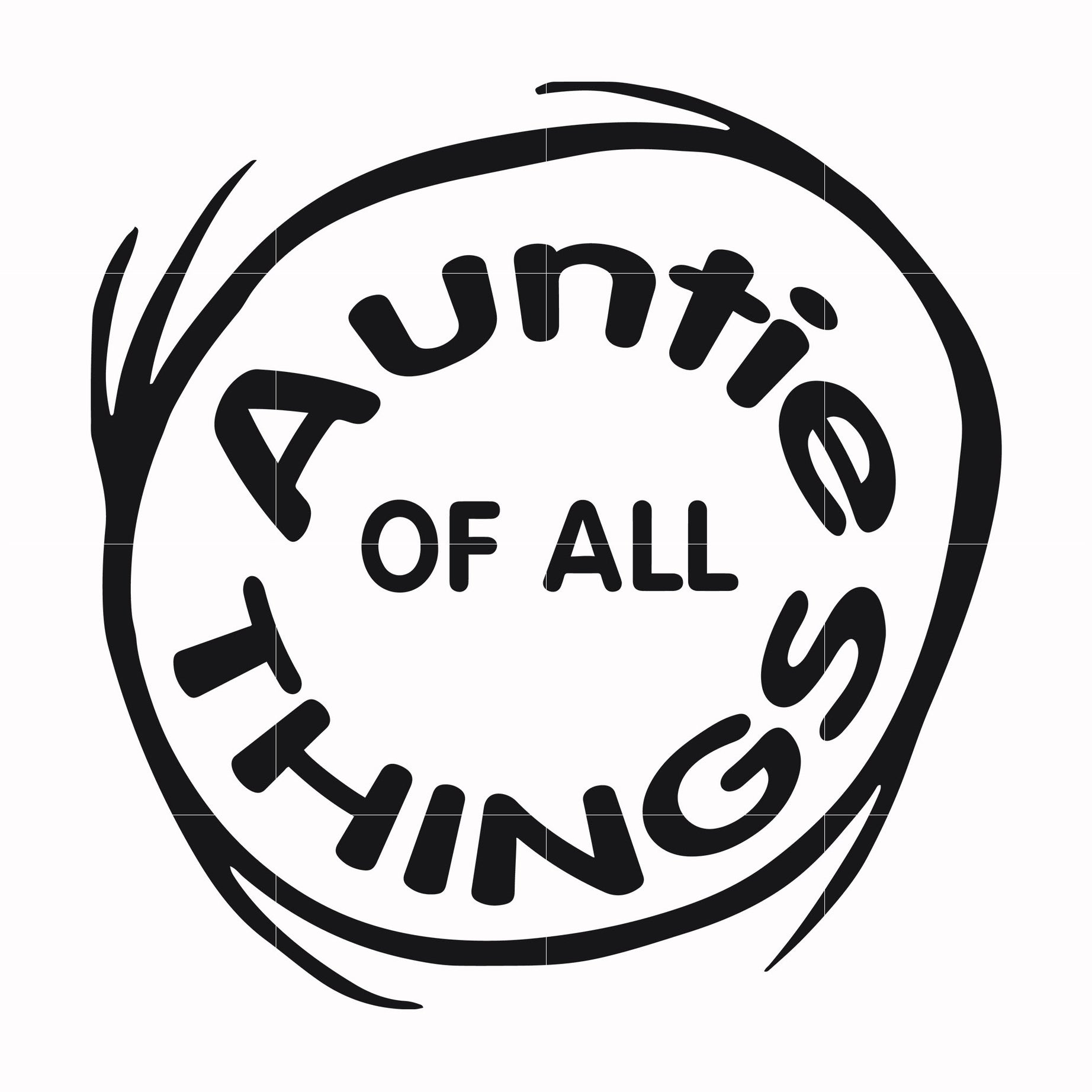 Auntie of all things svg, png, dxf, eps file DR000160