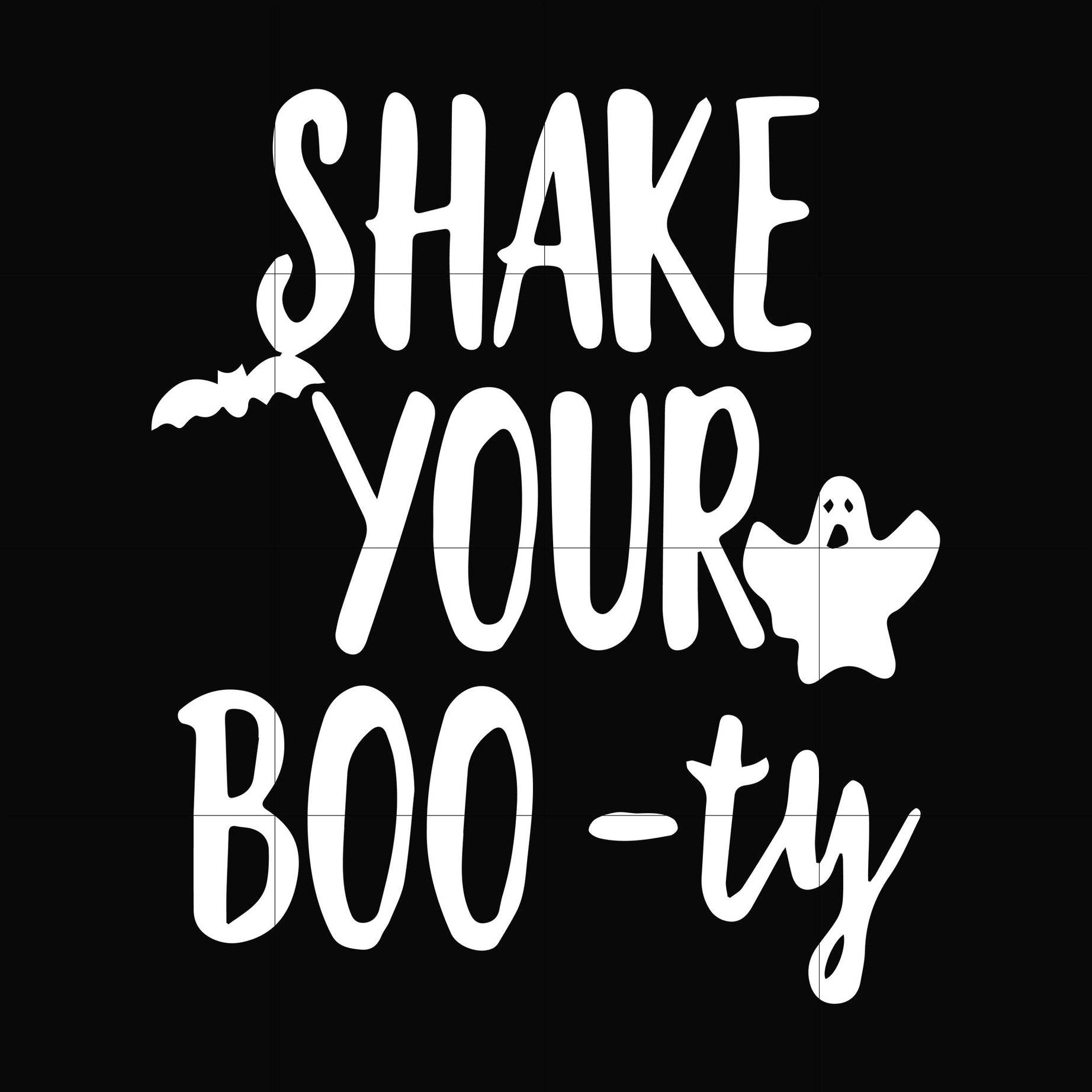 Shake your boo-ty svg, halloween svg png, dxf, eps digital file HWL17072037