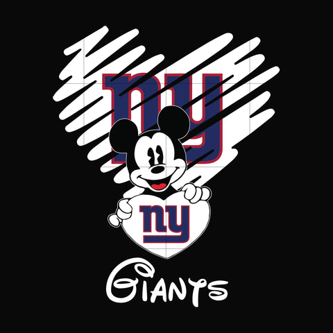 Giants heart svg, png, dxf, eps digital file NNFL0043