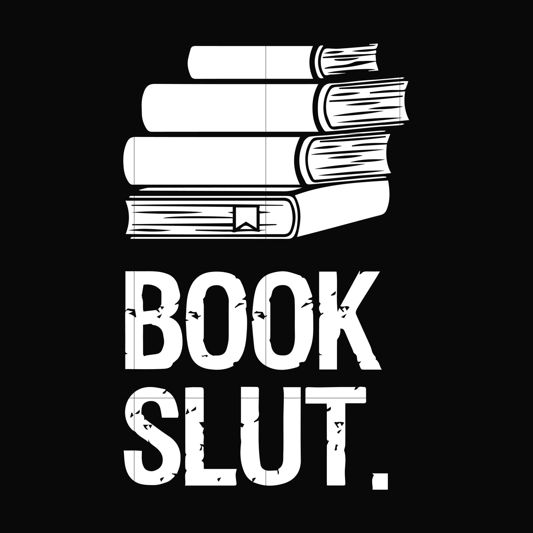 Book slut. svg, png, dxf, eps digital file OTH0041