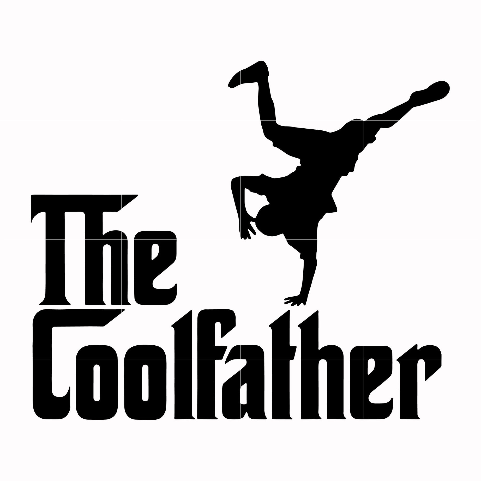 The coolfather svg, png, dxf, eps, digital file TD55