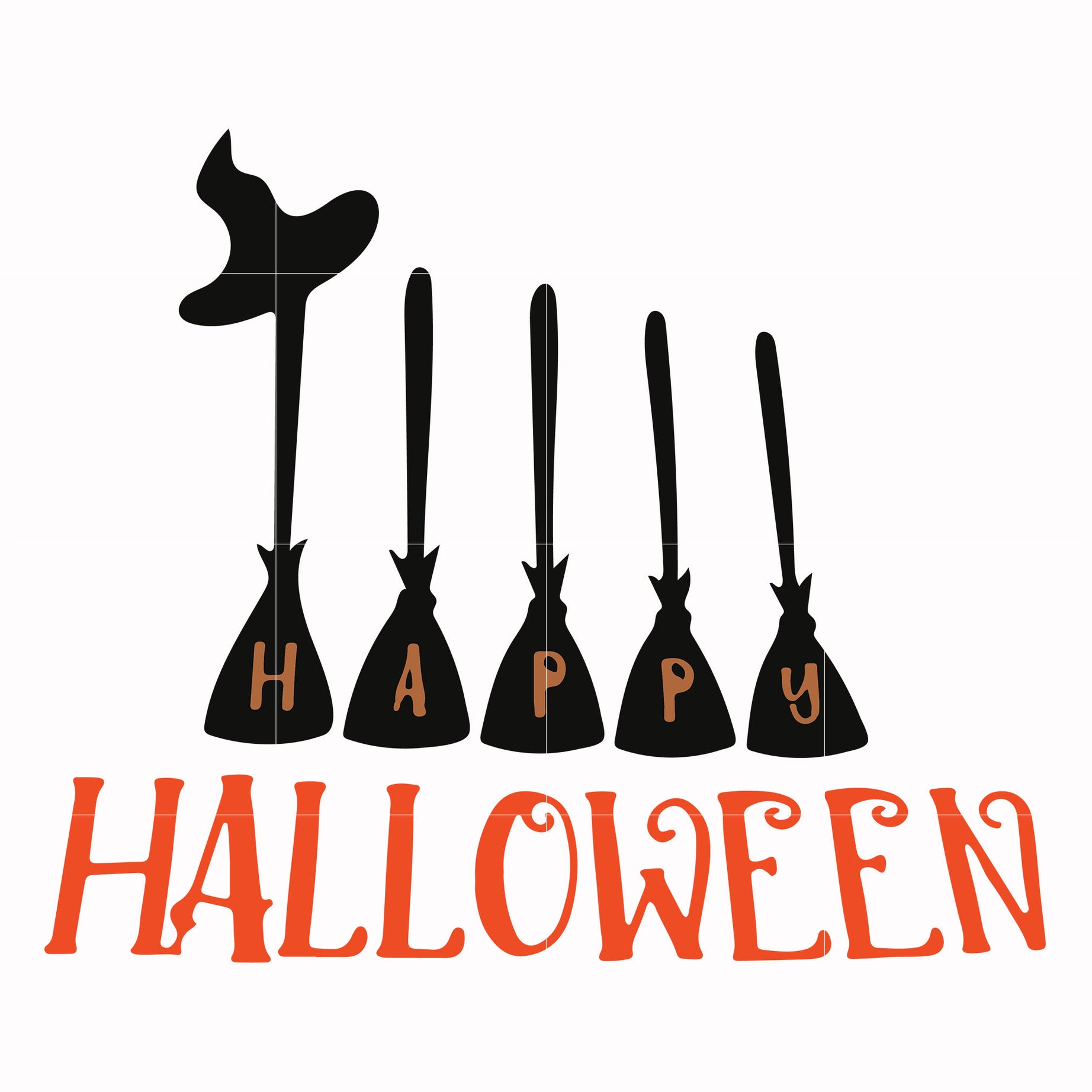 Witch halloween svg, png, dxf, eps digital file HLW2107206