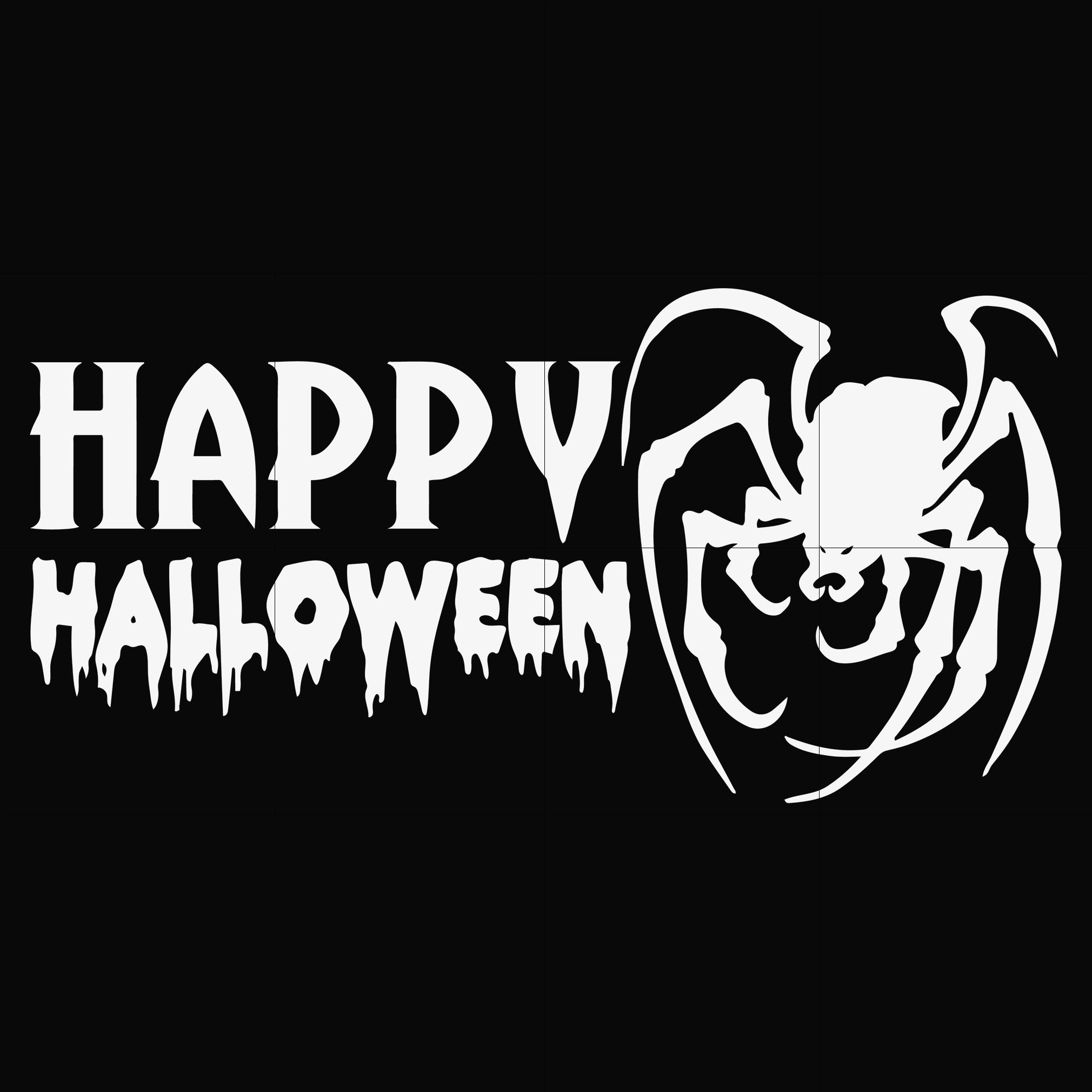 Happy halloween svg, png, dxf, eps digital file HLW2107204