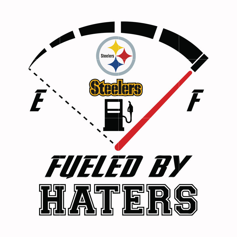 Pittsburgh Steelers fueled by haters, svg, png, dxf, eps file NFL0000162