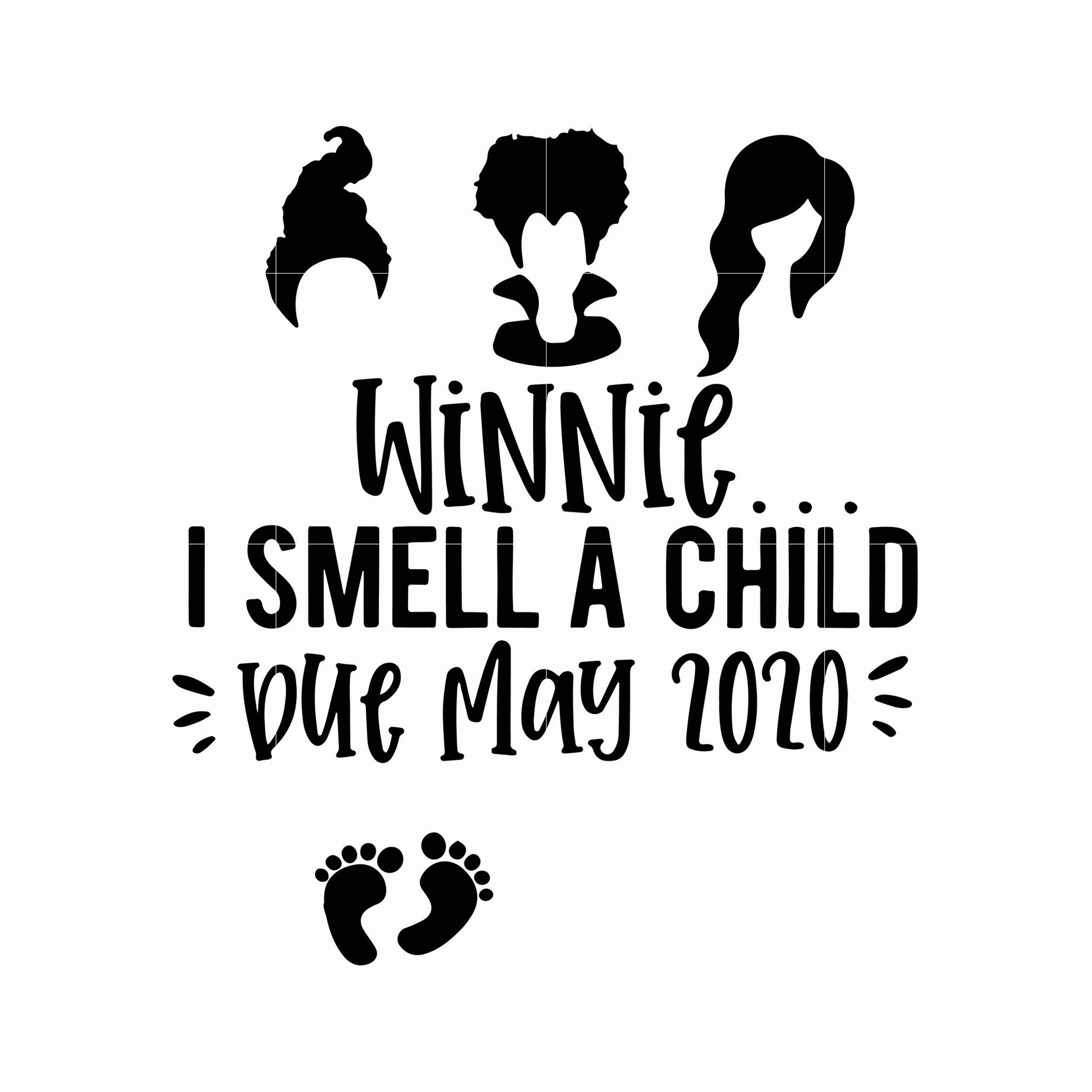 i smell a child svg, png, dxf, eps digital file HLW0120