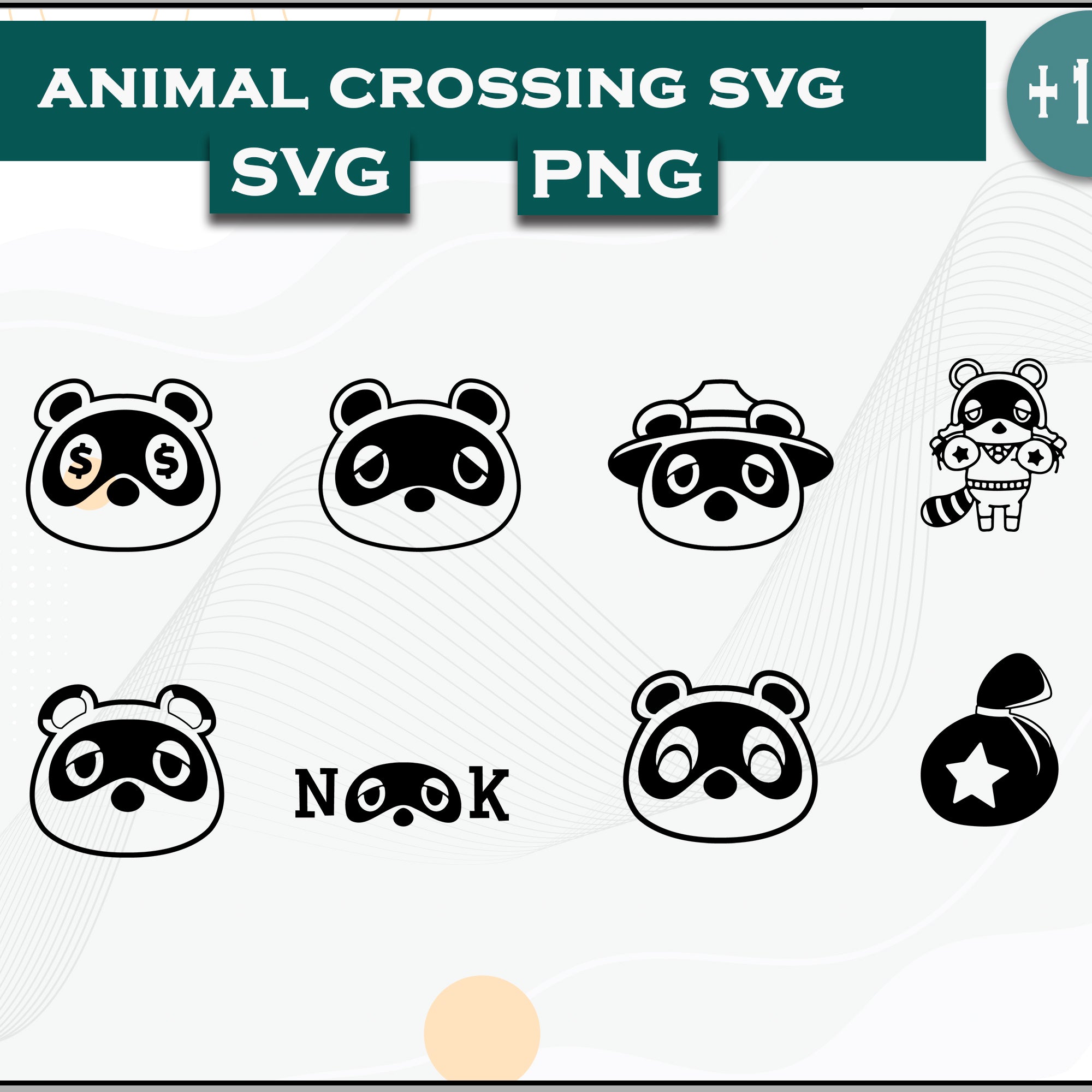 16+ Tom Nook Svg Bundle, Animal Crossing Svg Bundle, Animal Crossing Svg, Cartoon svg, png digital file