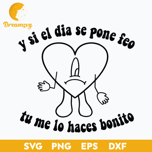 Bad Bunny svg, Un Verano Sin Ti Svg, layered svg, cricut svg, files for cricut, png, dxf, eps digital file.