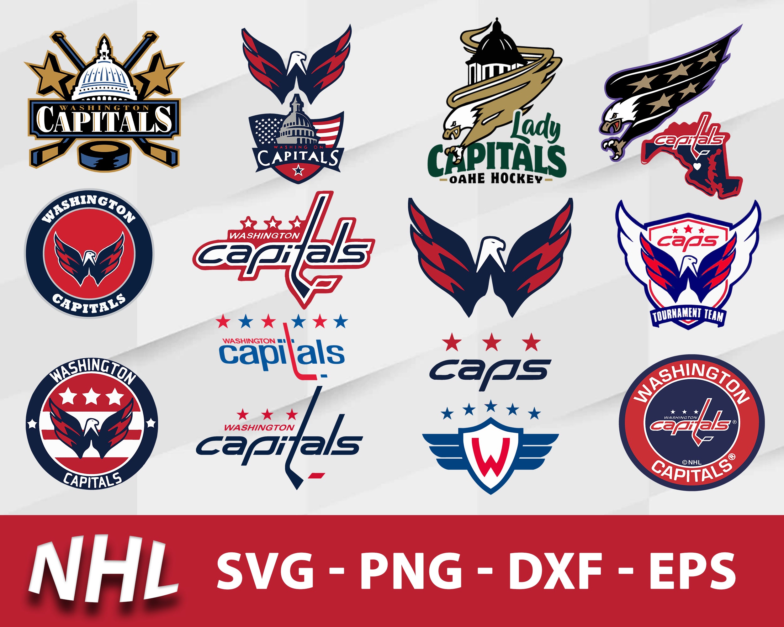Printable Nhl Capitals Logo