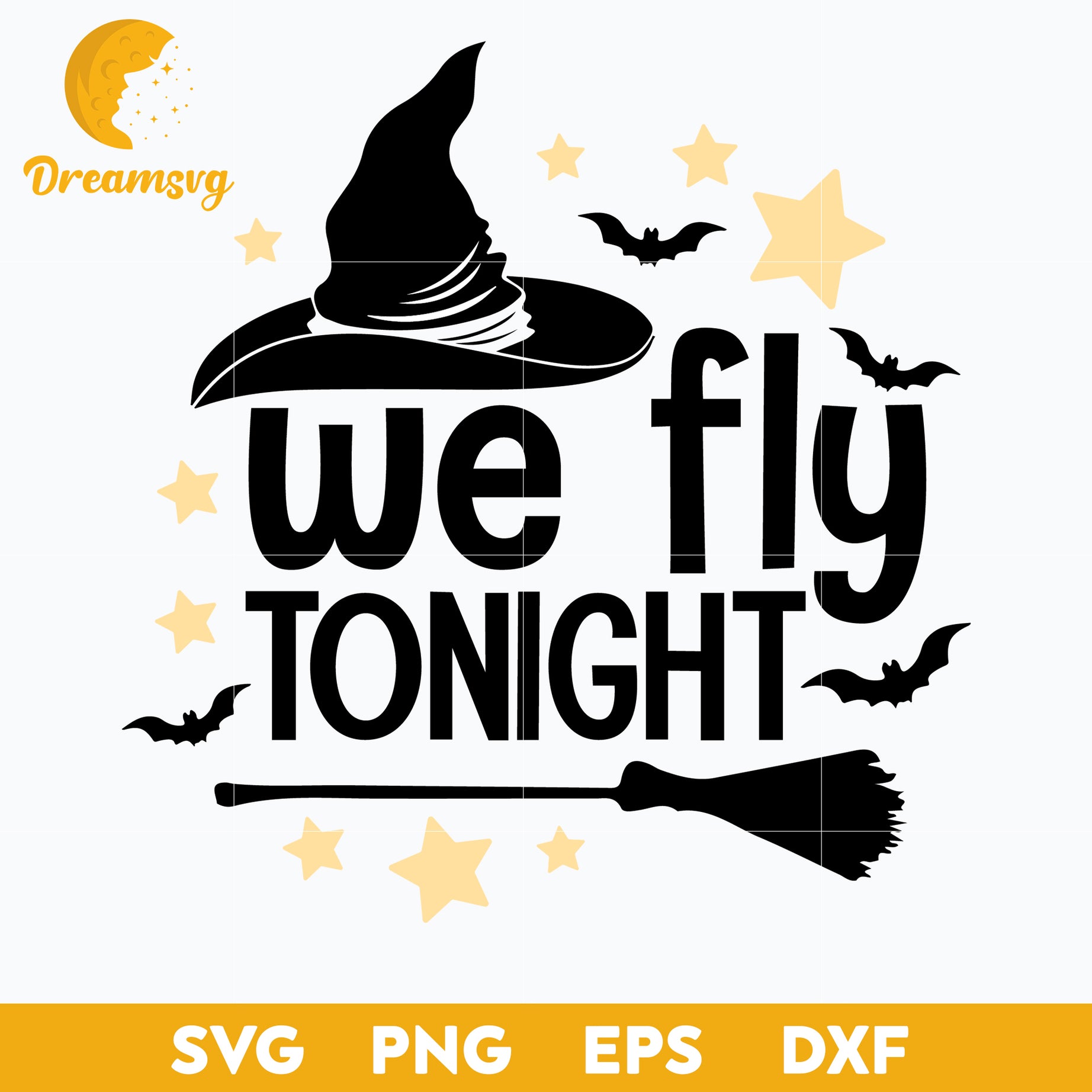 We fly tonight, Hocus Pocus SVG, Sanderson Svg, Sanderson Sisters SVG, Halloween svg, png, dxf, eps digital file.