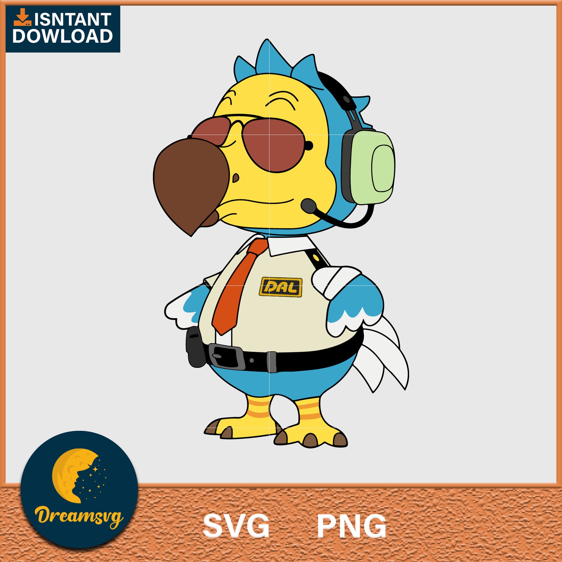 Willber Animal Crossing Svg, Animal Crossing Svg, Animal Crossing Png, Cartoon svg, svg, png digital file